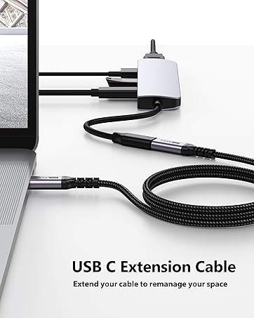 USB C Extension Cable