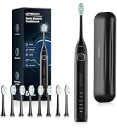 Operan Rechargeable Sonic Toothbrushes with 5 Modes 2-Min Smart Timer IPX7 Waterproof 40,000 VPM ...