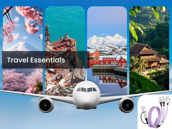3 IN 2 Multi Chargers for All Devices - Your Travel Essentials