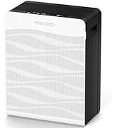Air Purifier for Home Large Room 2800 Ft², MOOKA Double-Sided Air Purifiers for Bedroom With PM 2...