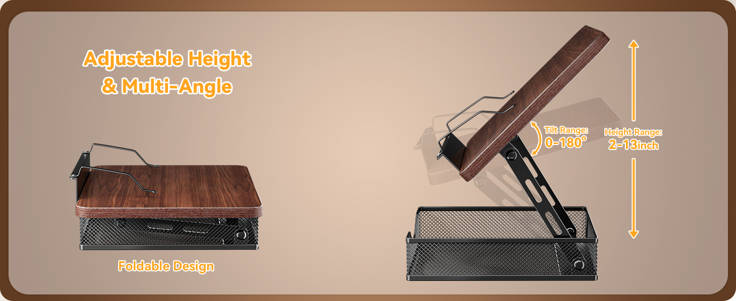 adjustable book stand