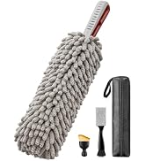 AstroAI Car Duster Kit, Microfiber Interior Cleaning Brush | High-Density, Soft on Screens, Washa...