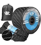 750Ib Reflective Paracord Rope,100' 200' 500' 1000',4mm 11 Strand Parachute Spool Cord with Colle...