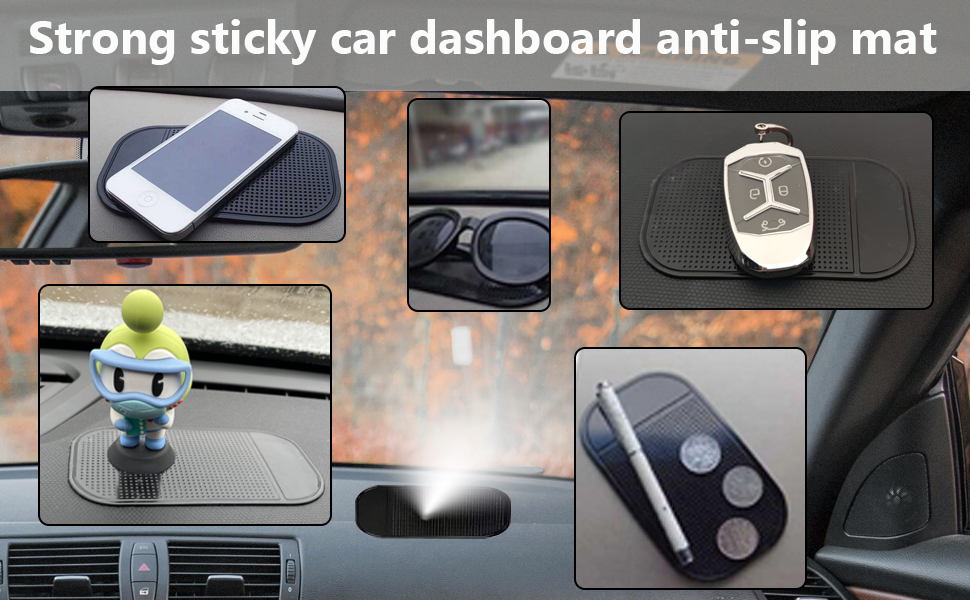 Strong sticky car dashboard anti-slip mat