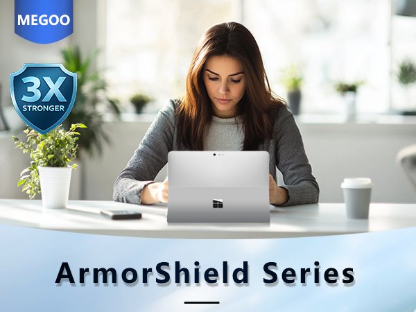 ArmorShield tempered glass screen protector for Surface Laptop Go 3/2/1 12.4 inch