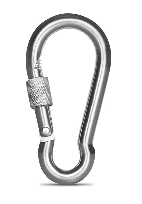 SLCC KINLINK Screw Locking Carabiner, Heavy Duty Carabiner Clips