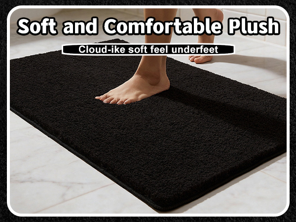 soft bath rug