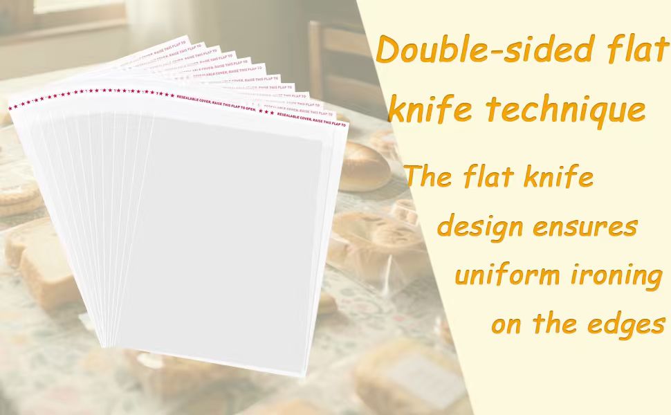 Double-sided flat knife technique