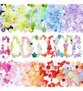 RYKOMO 300-360PCS Acrylic Beads Cute Assorted Beads for Jewelry Making Acrylic Kawaii Aesthetic B...