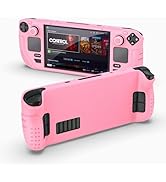 IINE Protective Case for Steam Desk OLED, Steamdesk OLED Silicone Cover Case, 9-in-1 Protective S...