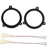 RED WOLF 6.5 Inch Rear Door Speaker Adapter W/Speaker Harness for 2009-2011 Subaru Forester Outba...