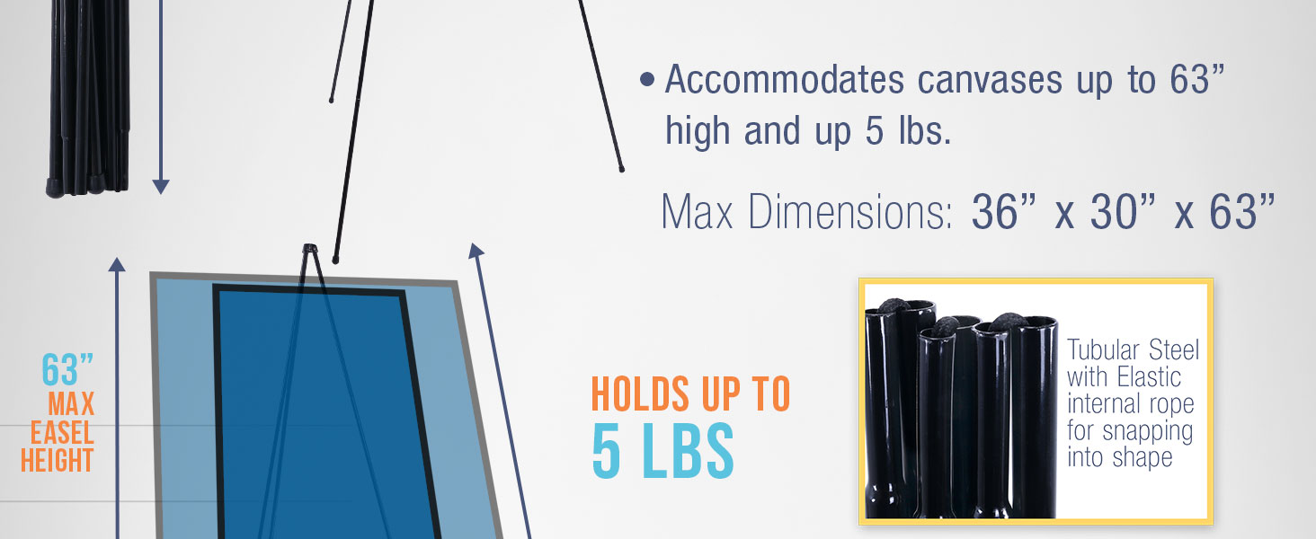 artist display stand tripod folding adjustable collapsible lightweight durable metal stable portable
