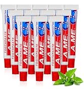Travel Size Toothpaste Bulk, Disposable Small Portable Toothpaste, Travel Pocket Size for Vacatio...