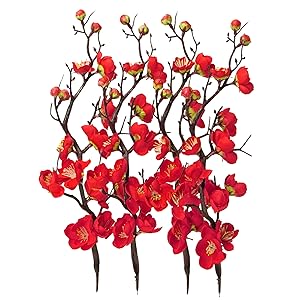 Artificial Silk Plum Blossom Flower