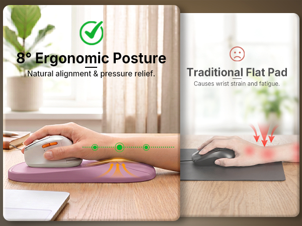 carpal tunnel pain relief mousepad wrist support cushion mat