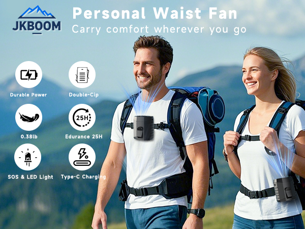 rechargeable fan portable