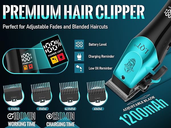 LQT hair clipper for man