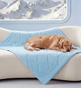 Luciphia Premium Cooling Dog Blanket for Small Medium Dogs Q-max>0.4 Washable Self-Cooling Cat Pe...