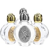 Toddmomy 4pcs Embossed Holy Water Bottle Girls Water Bottle House Accessories for Home Wedding De...