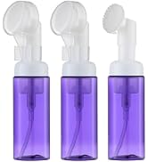 Owlyee 2oz Foam Bottle (3PCS) with Brush, Empty Foaming Pump Dispenser for Hand Soap, Lash Cleans...