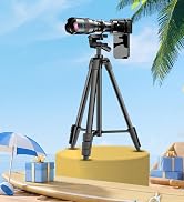 APEXEL High Power 60X HD Telephoto Lens, High Power Telephoto Mobile Cell Phone Lens with Extensi...