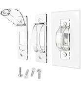 Smloplom Light Switch Guard, 2 Pack Clear Light Switch Lock, Light Switch Cover Guard, Child Proo...