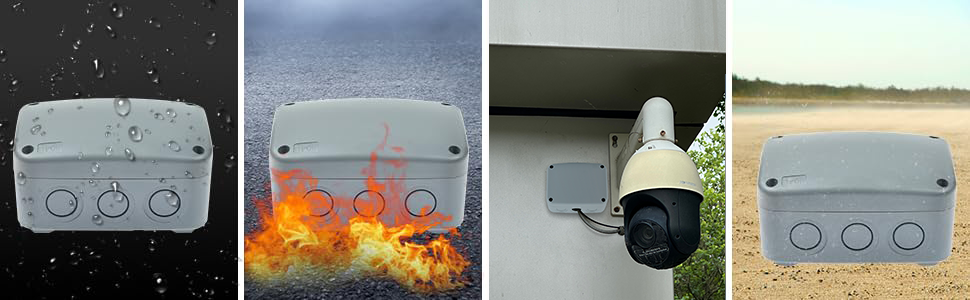 fireproof water uv resistant dustproof