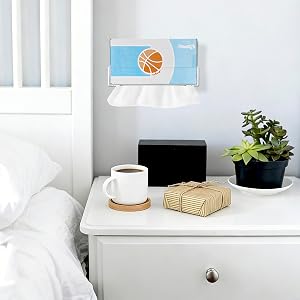 acrylic tissue box holder