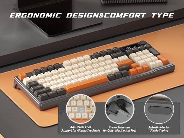 T96 Wireless Gaming Keyboard and Mouse