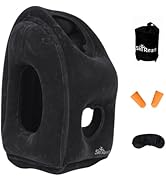 Inflatable travel pillow for sleeping in airplanes travel essentials inflatable travel bed for kids