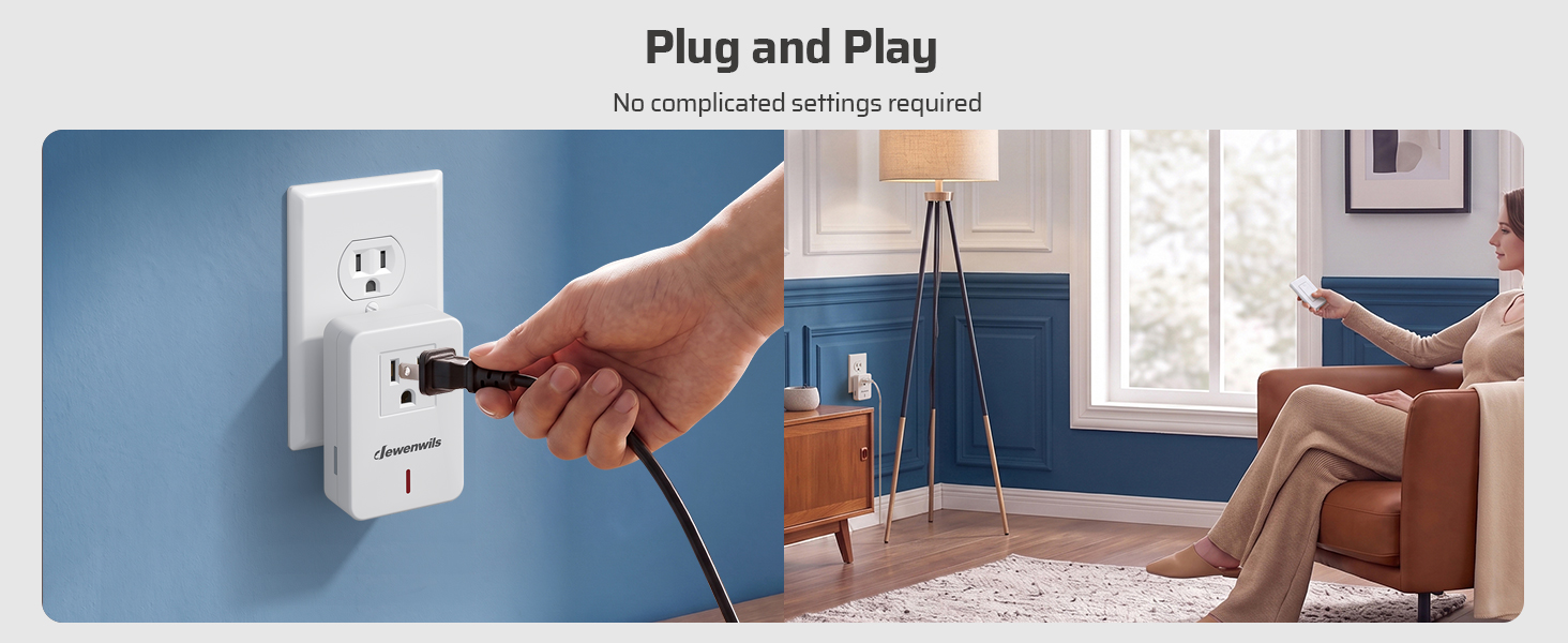 remote control outlet