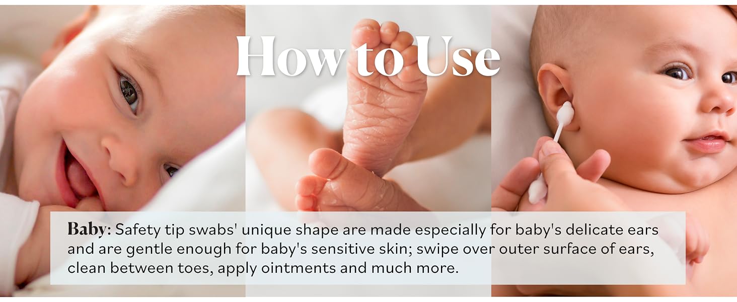 How to Use Sky Organics Organic Baby Cotton Swabs
