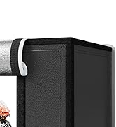 RALENO 16"x12" Photo Light Box Photography, 24W Foldable Photo Studio Light Box, Dimmable Shootin...