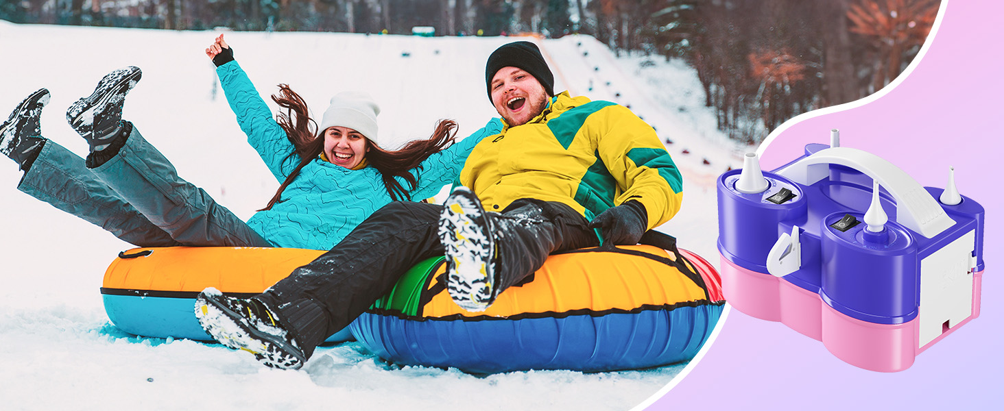 Inflatable ski cushion