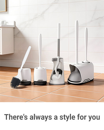 toilet plunger and brush set