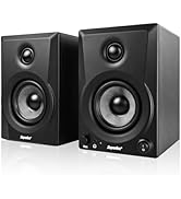 Superlux BES3.5 Professional Studio Monitor Speakers, Two-Way Active/Passive Design with 50W Outp...