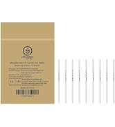 MengRan Mini D1 Gel Ink Pen Refills for Twist Pens, 0.5mm Fine Point Tip, Compatible with Swarovs...