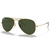 Ray-Ban Aviator RB3025 Pilot Sunglasses For Men For Women + Bundle with View Optique Eyewear kit