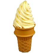Zerodeko Fake Ice Cream, Plastic Ice Cream Model Ice Cream Cone Model Toy Simulation Food Fake Fo...