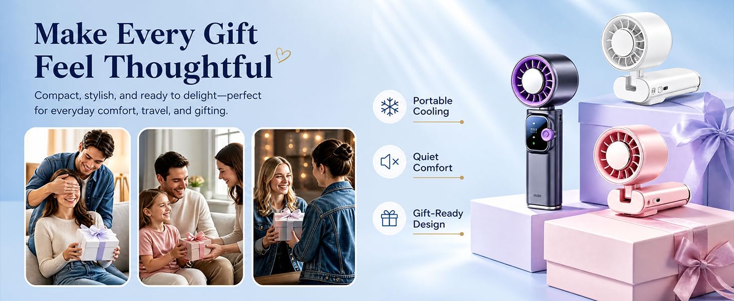 portable fan handheld fan personal fan handheld mini fan portable fan rechargeable cooling fan