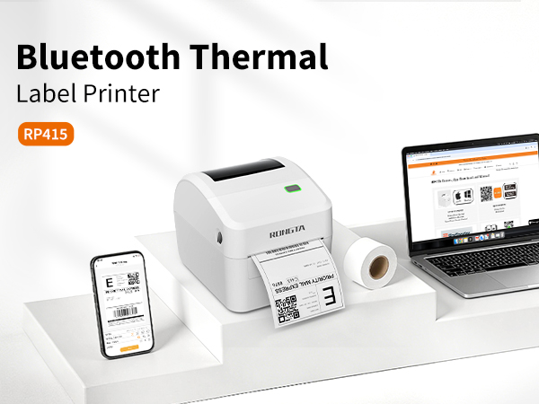RP415 Bluetootht Thermal Label Printer
