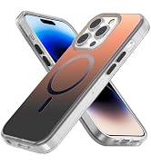 AUROX Magnetic Case for iPhone 14 Pro Case, Compatible with MagSafe, Shockproof Military-Grade Pr...