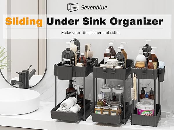 Sliding Under Sink Organizer