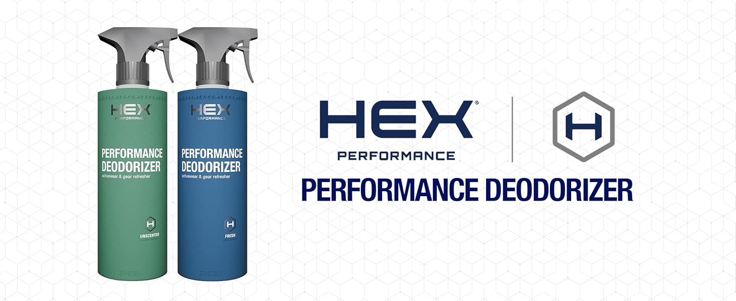 Hex performance deodorizer
