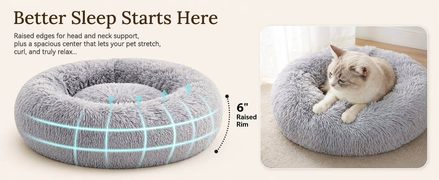 plush dog bed PC A+ 3-3-1