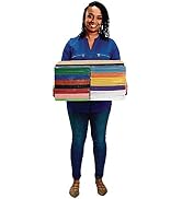 Colorations Construction Paper, Classroom Art Supplies, 9" x 12" Craft Paper 2200 Sheet Pack, Hea...