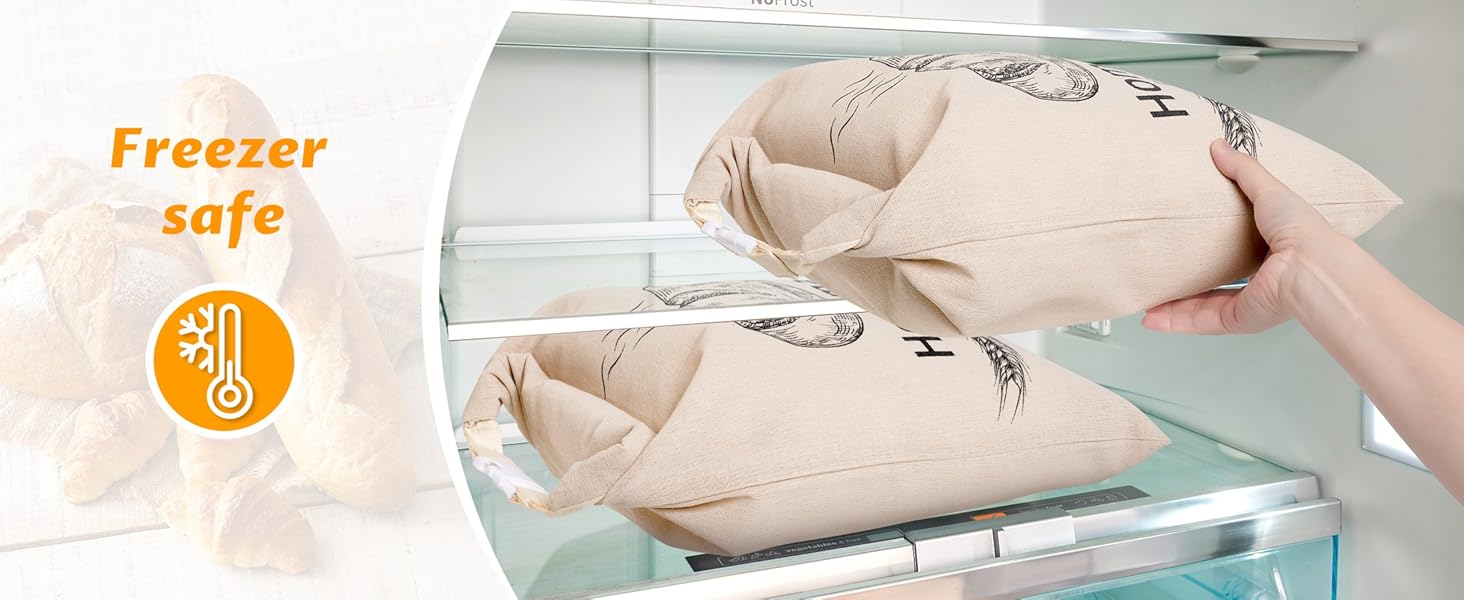 linen bread bag