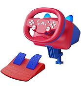 DOYO Pro Gaming Steering Wheel with Pedals, 270 Degree Racing Wheel with Dual-Vibration Motors, S...