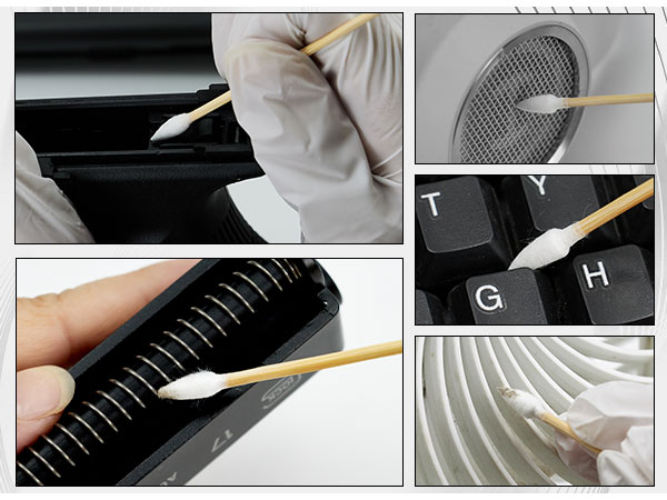 gun cleaning swabs