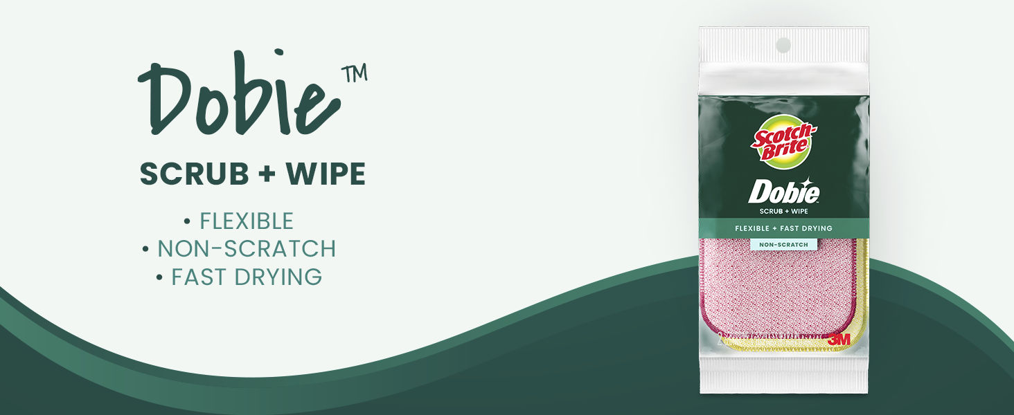 Scotch-Brite Dobie Original Scrub and Wipe